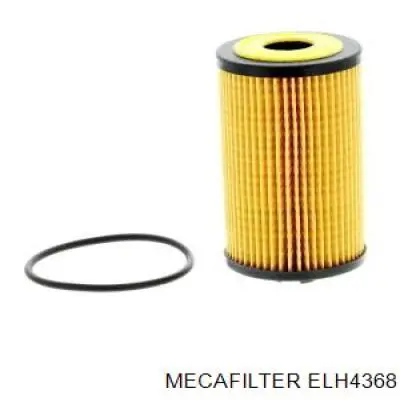 Масляний фільтр ELH4368 Mecafilter