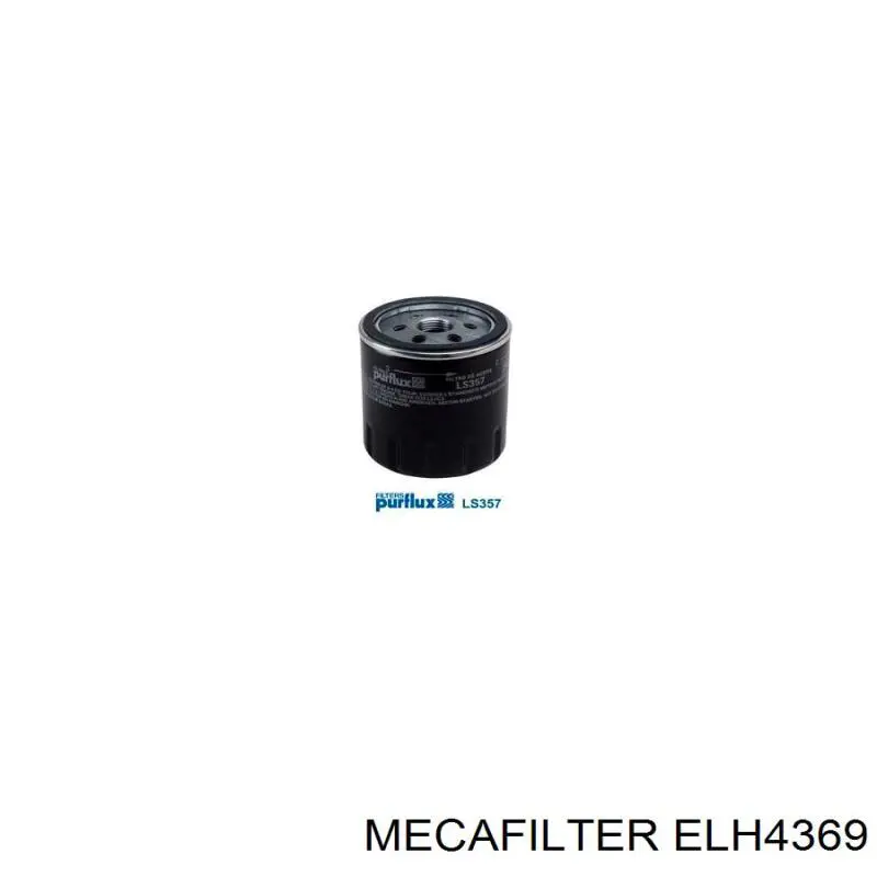 ELH4369 Mecafilter Фільтр масла