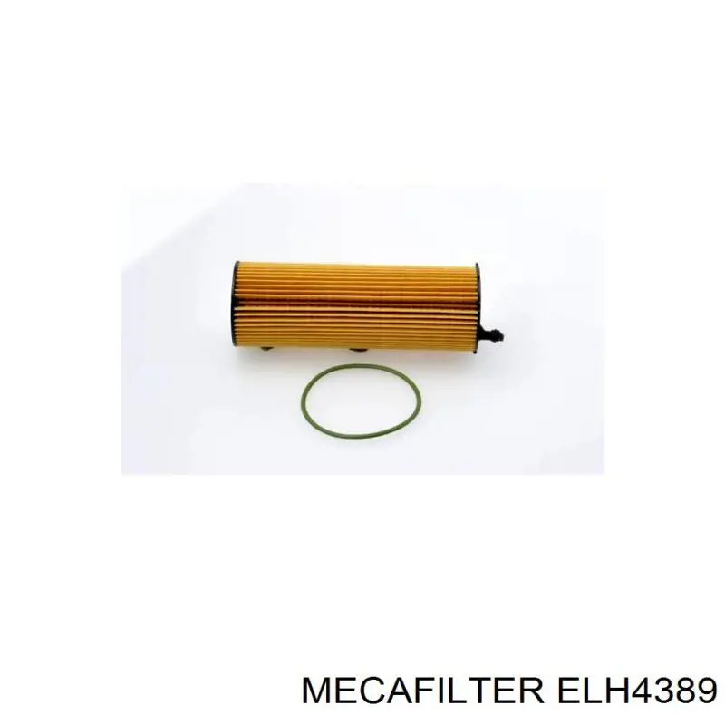 Масляний фільтр двигуна Mecafilter ELH4389 ціна, від 11.36 USD