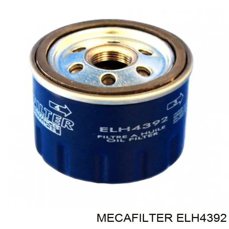 Масляний фільтр двигуна Mecafilter ELH4392 ціна, від 4.82 USD