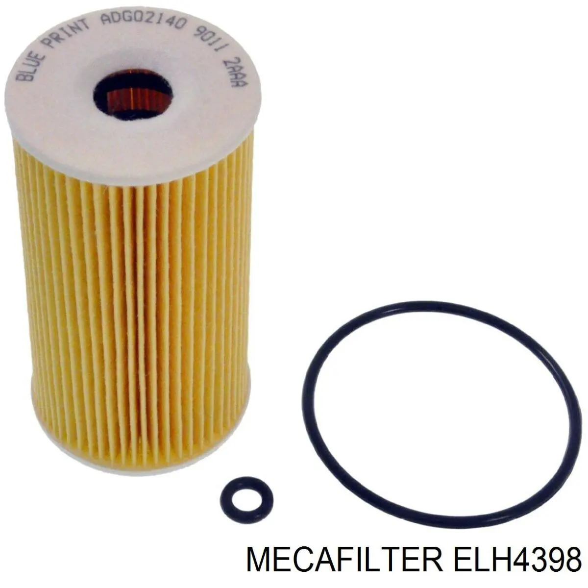 Масляний фільтр двигуна Mecafilter ELH4398 ціна, від 5.29 USD