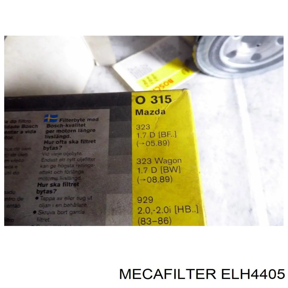 Масляний фільтр двигуна Mecafilter ELH4405 ціна, від 5.96 USD