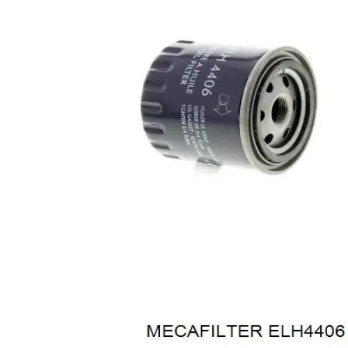 ELH4406 Mecafilter фільтр масляний