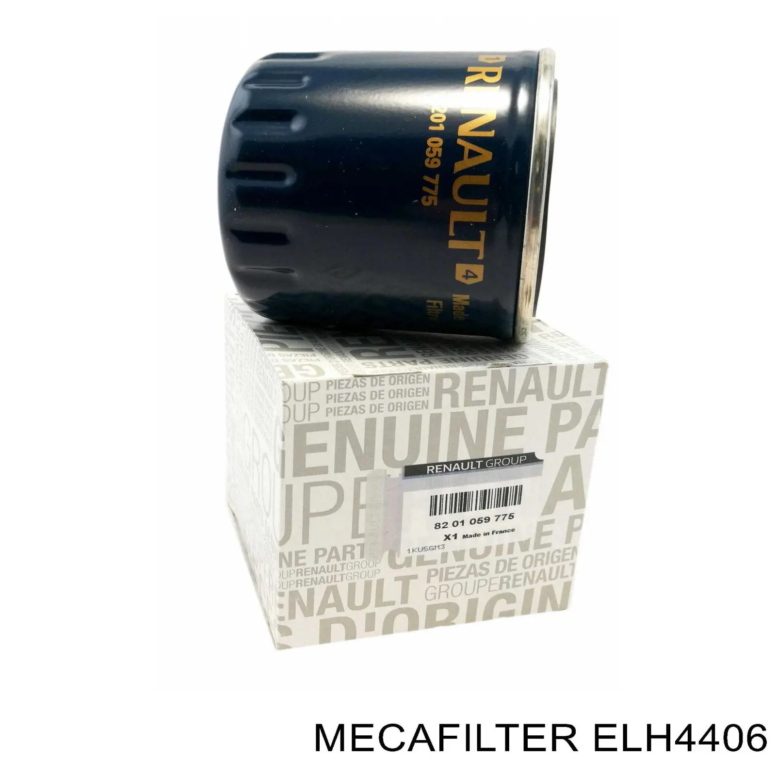 Масляний фільтр двигуна Mecafilter ELH4406 ціна, від 8.23 USD