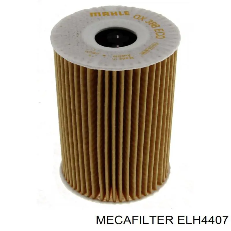 Масляний фільтр двигуна Mecafilter ELH4407 ціна, від 5.07 USD