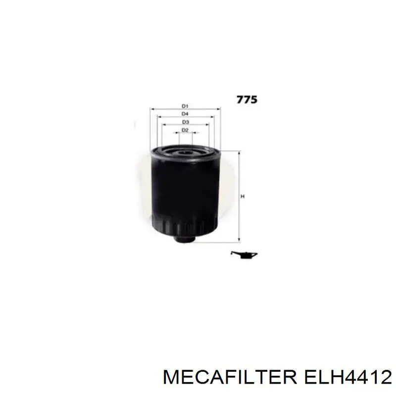 Купити ELH4412 Mecafilter Фільтр очищення масла відцентровий