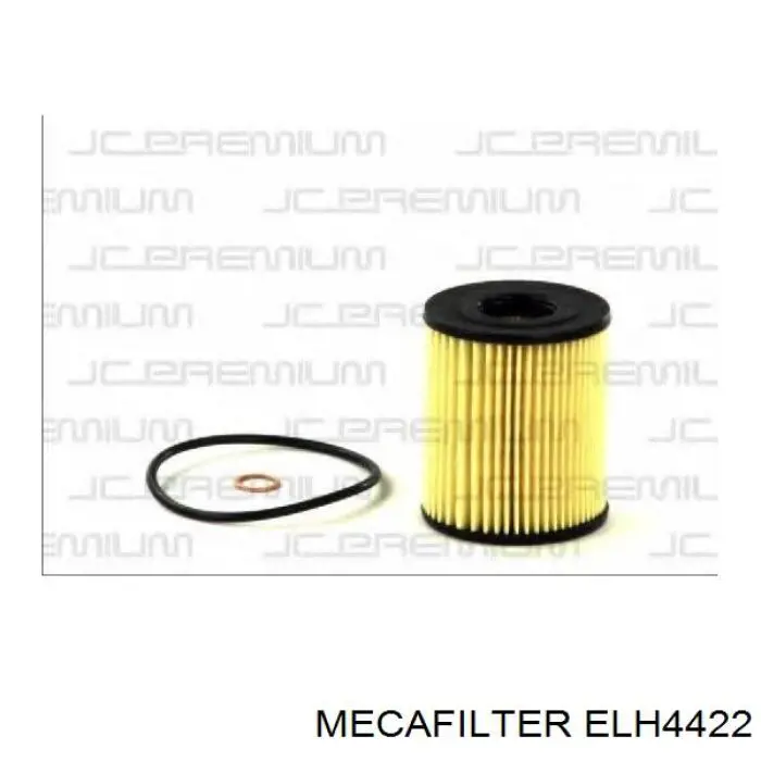 Масляний фільтр двигуна Mecafilter ELH4422 ціна, від 6.33 USD