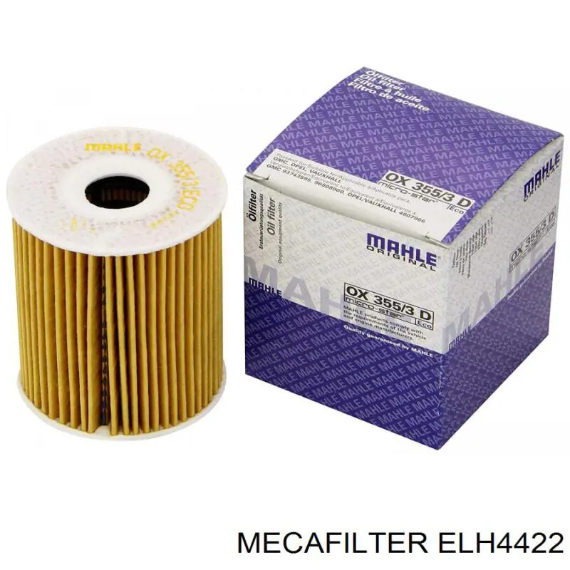 ELH4422 Mecafilter фільтр масляний