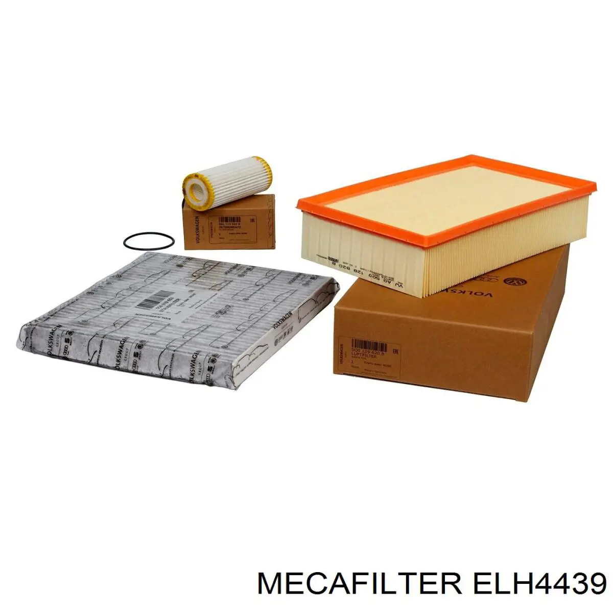 Масляний фільтр двигуна Mecafilter ELH4439 ціна, від 5.65 USD