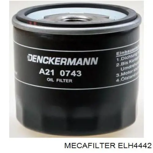 Фільтр масляний Mecafilter ELH4442