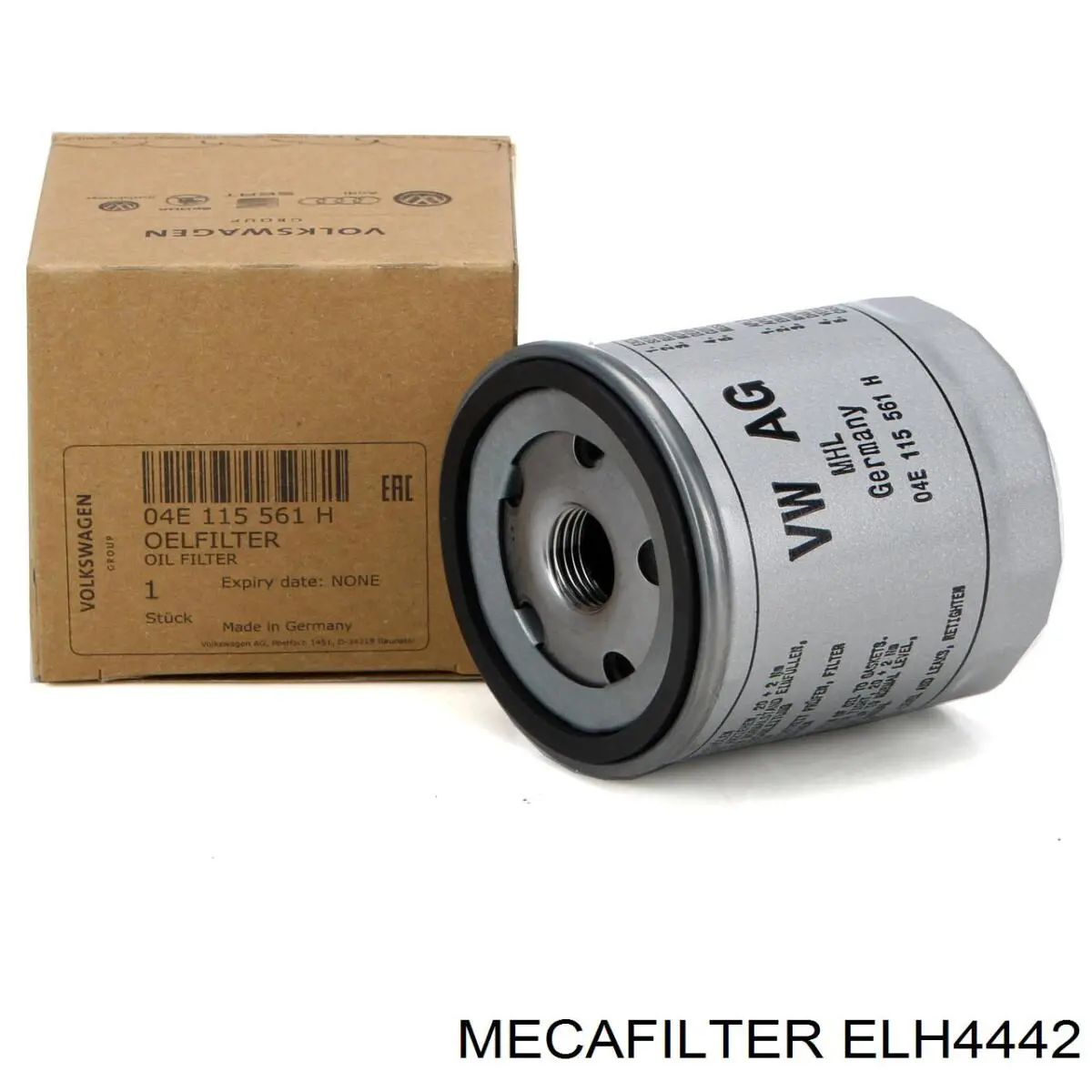 Масляний фільтр двигуна Mecafilter ELH4442 ціна, від 5.64 USD