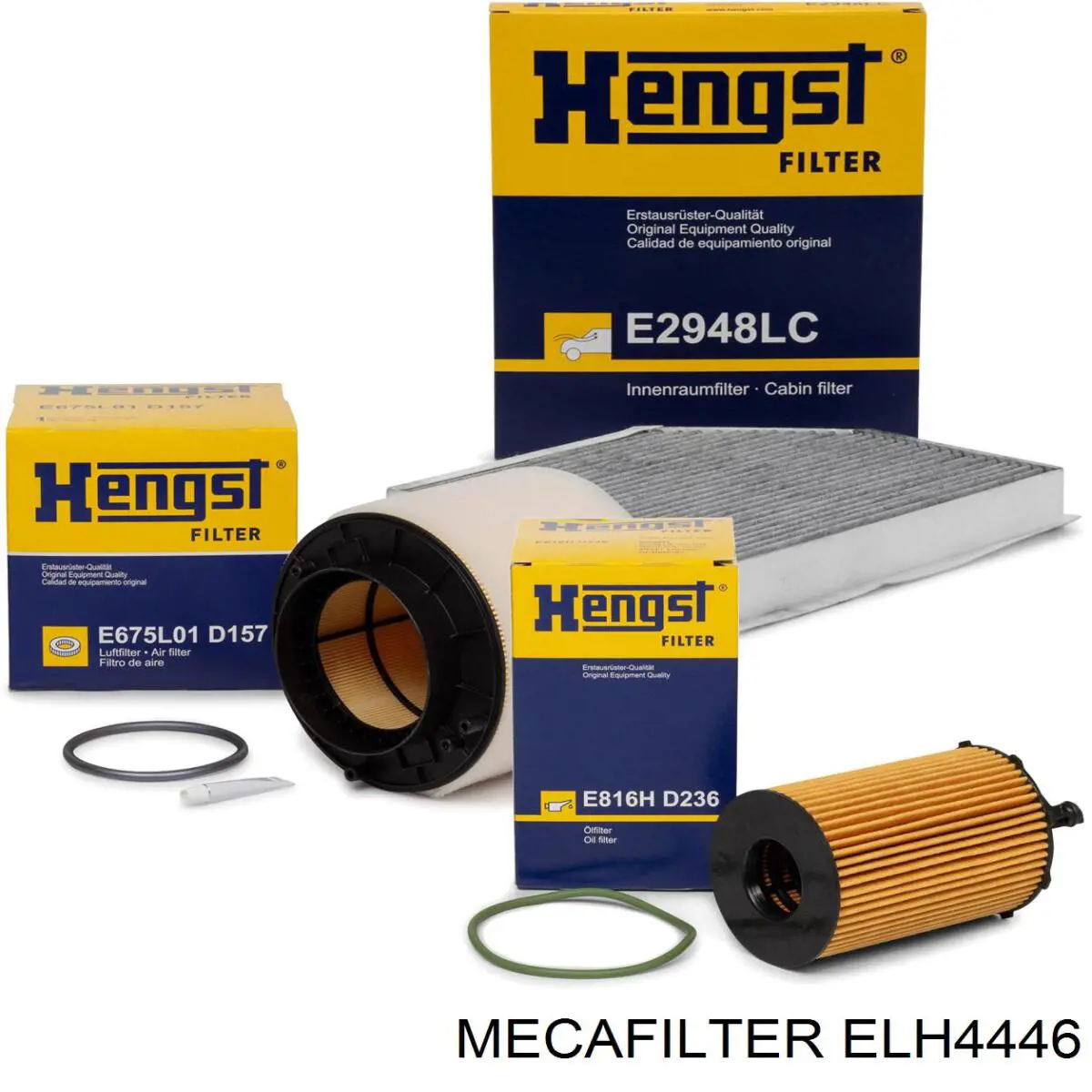 ELH4446 Mecafilter Фільтр масла