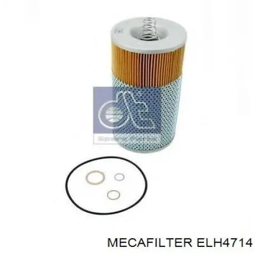 Масляний фільтр двигуна Mecafilter ELH4714 ціна, від 12.57 USD
