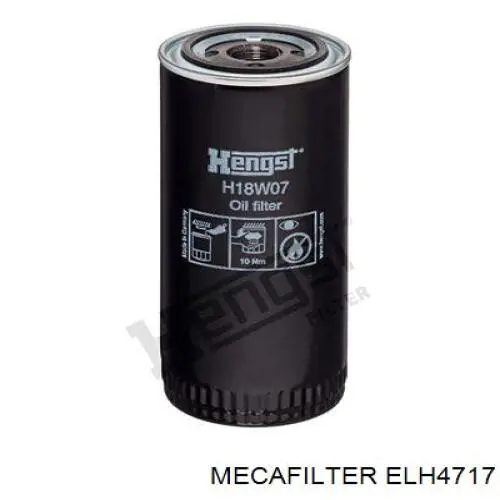 ELH4717 Mecafilter фільтр масляний