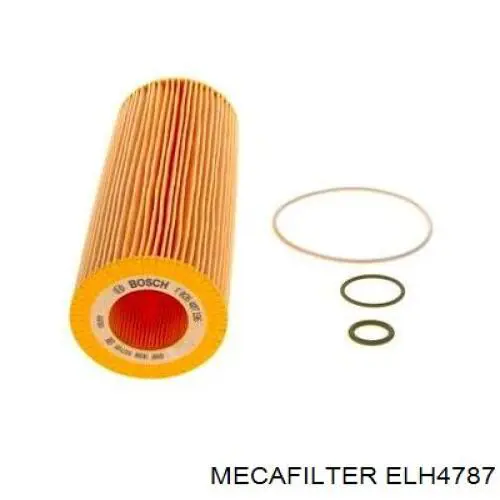 Масляний фільтр двигуна Mecafilter ELH4787 ціна, від 12.65 USD