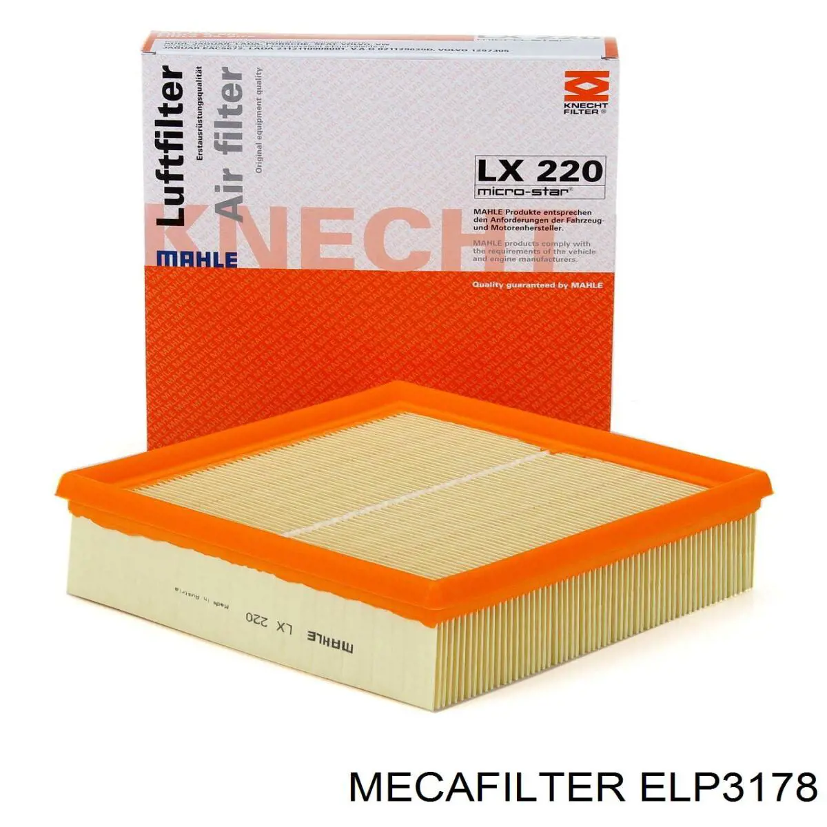 Фільтр повітряний Mecafilter ELP3178