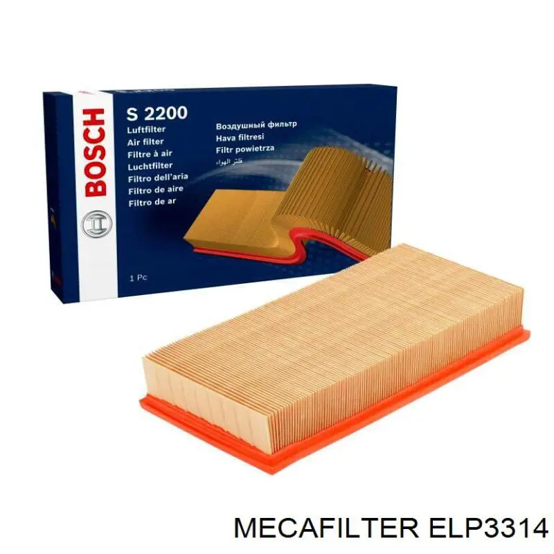 Повітряний фільтр ELP3314 Mecafilter