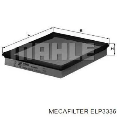 Повітряний фільтр ELP3336 Mecafilter