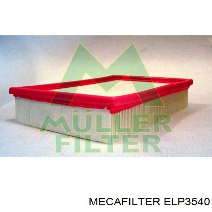 ELP3540 Mecafilter Повітряний фільтр двигуна