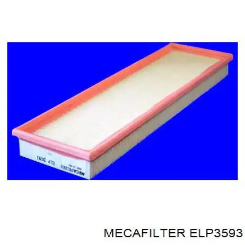 ELP3593 Mecafilter Повітряний фільтр двигуна
