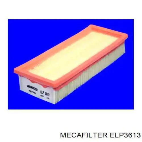 ELP3613 Mecafilter Повітряний фільтр двигуна
