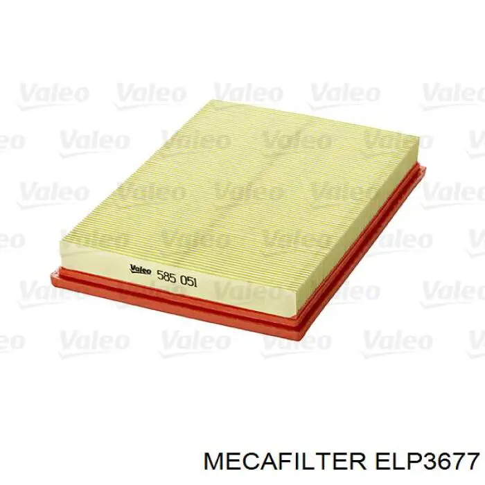 ELP3677 Mecafilter Повітряний фільтр двигуна