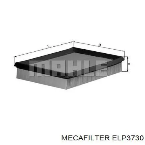 Купити ELP3730 Mecafilter Автомобільний фільтр повітря