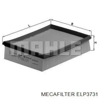 ELP3731 Mecafilter фільтр повітряний