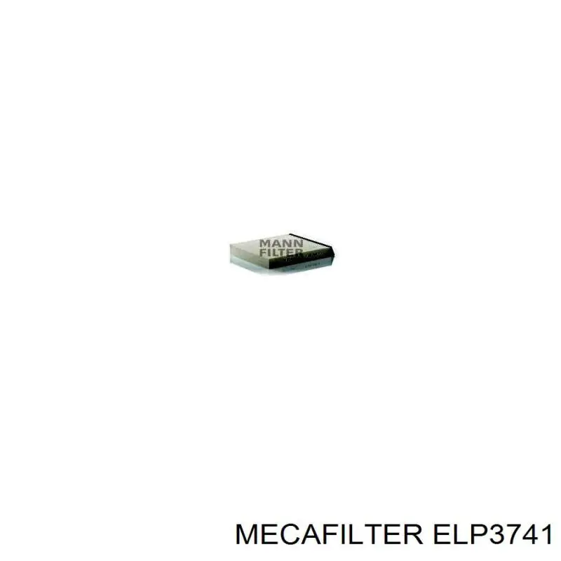 Елемент повітряного фільтра Mecafilter ELP3741 ціна, від 10.83 USD