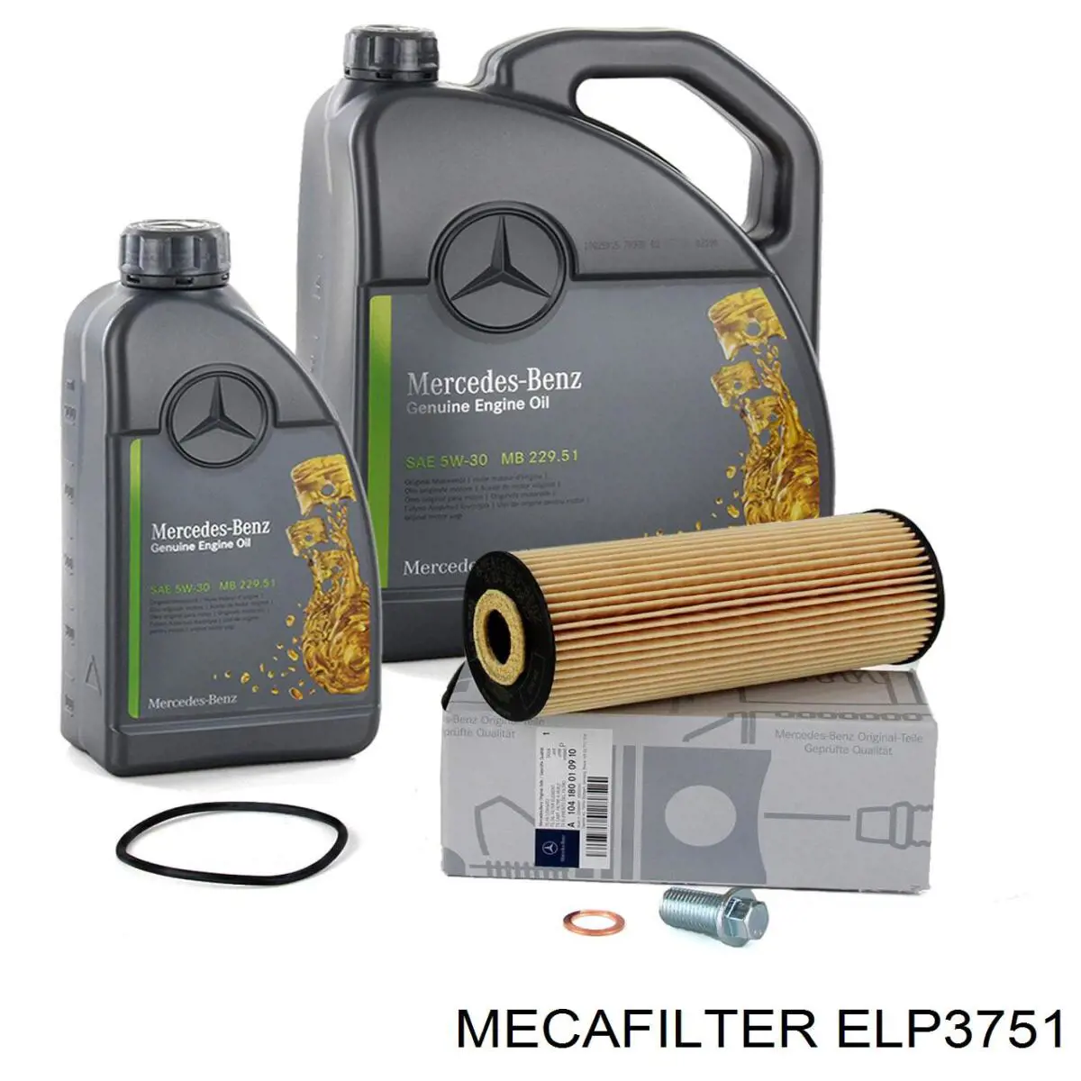 Фільтр повітряний Mecafilter ELP3751
