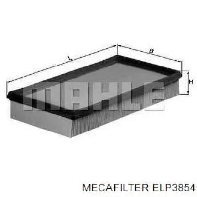 ELP3854 Mecafilter фільтр повітряний