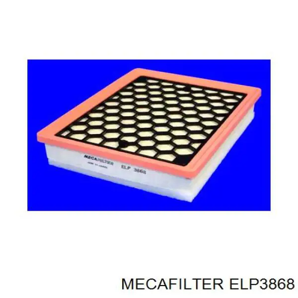 ELP3868 Mecafilter Повітряний фільтр двигуна