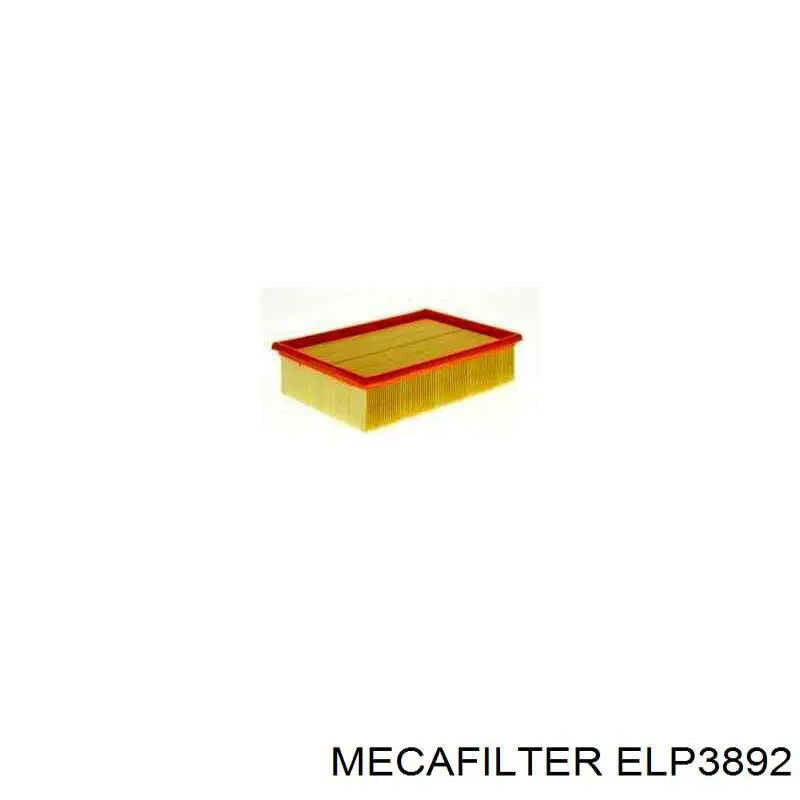 ELP3892 Mecafilter Повітряний фільтр двигуна
