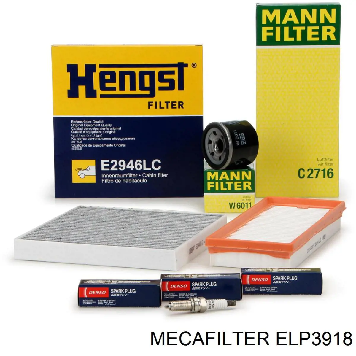 Повітряний фільтр ELP3918 Mecafilter