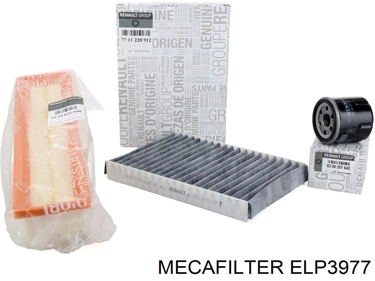 Фільтр повітряний Mecafilter ELP3977