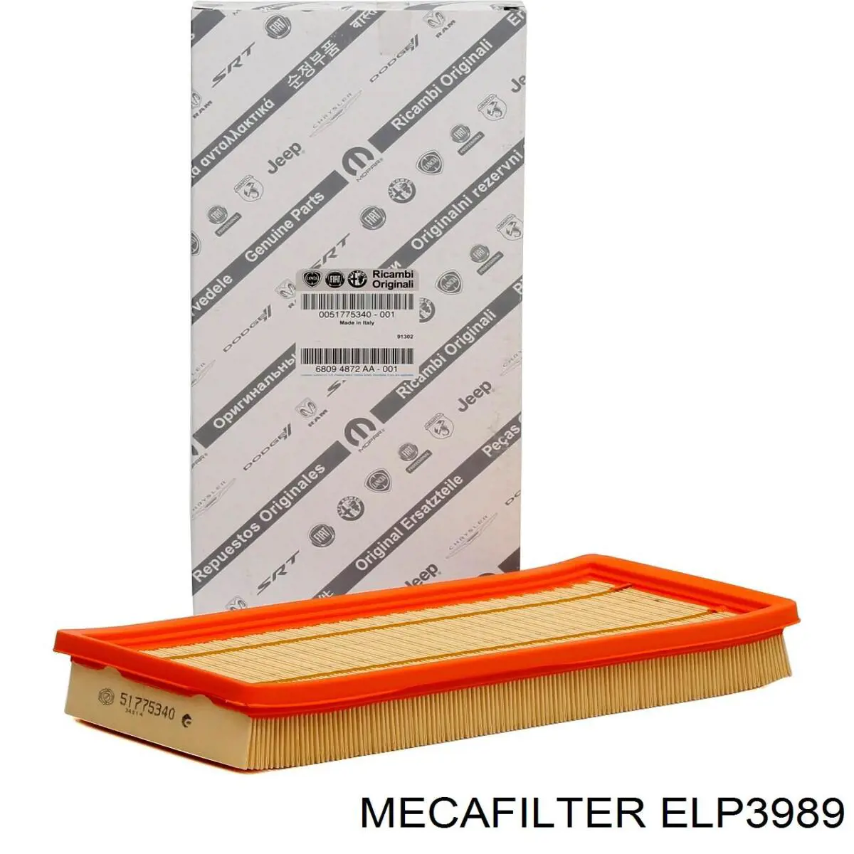 Повітряний фільтр ELP3989 Mecafilter