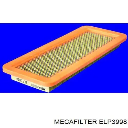 ELP3998 Mecafilter Повітряний фільтр двигуна