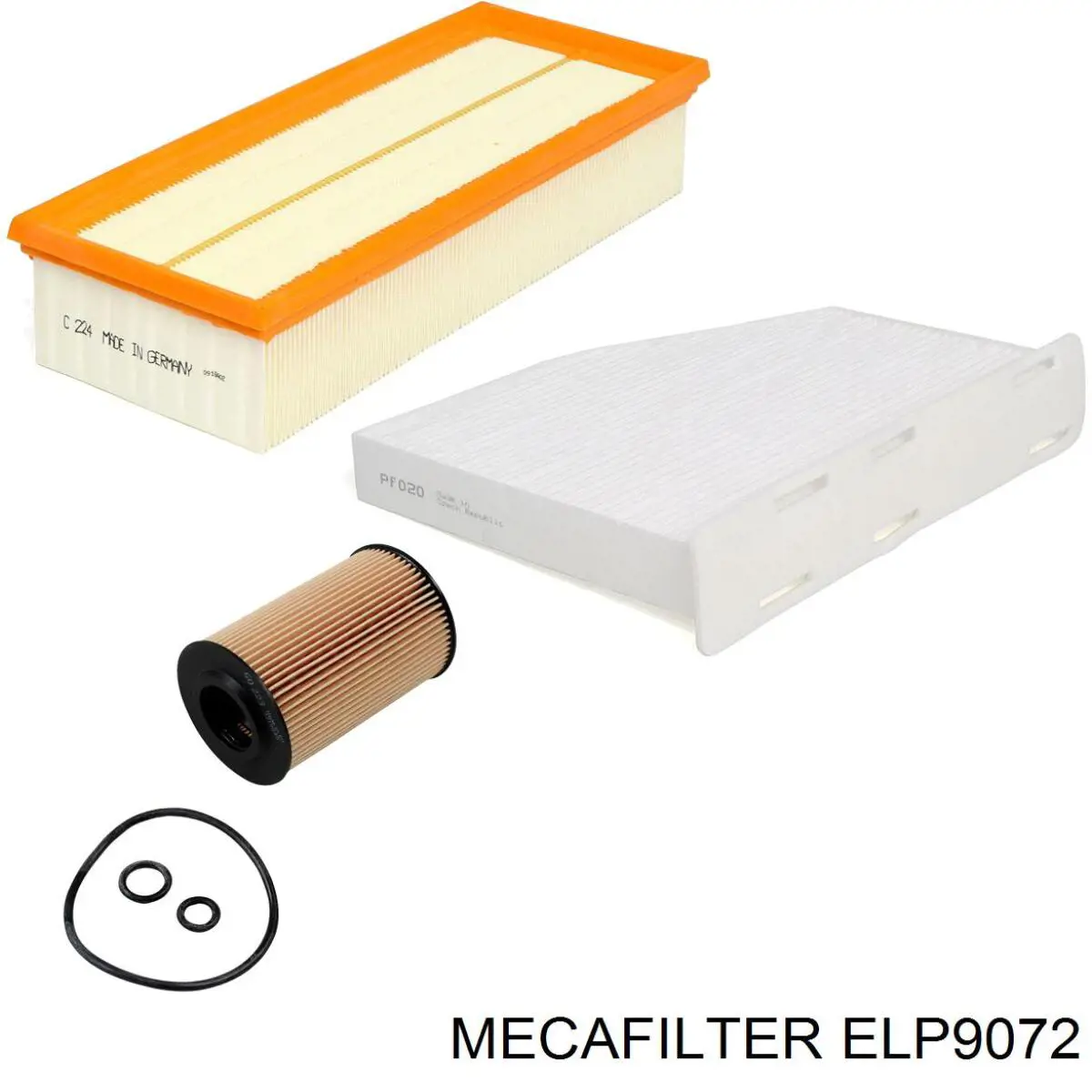 Елемент повітряного фільтра Mecafilter ELP9072 ціна, від 6.61 USD