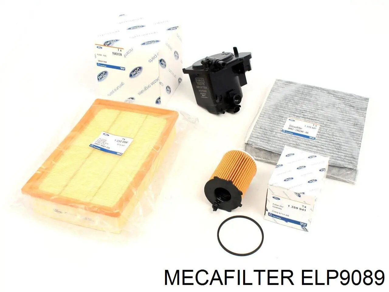 Купити ELP9089 Mecafilter Автомобільний фільтр повітря