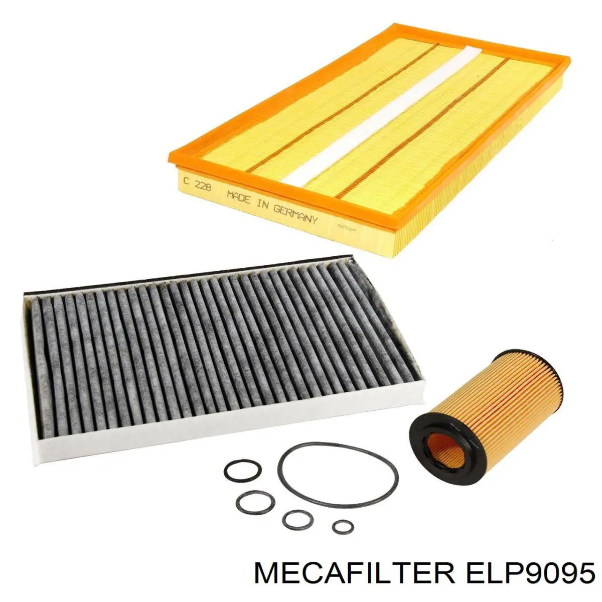 ELP9095 Mecafilter Повітряний фільтр двигуна