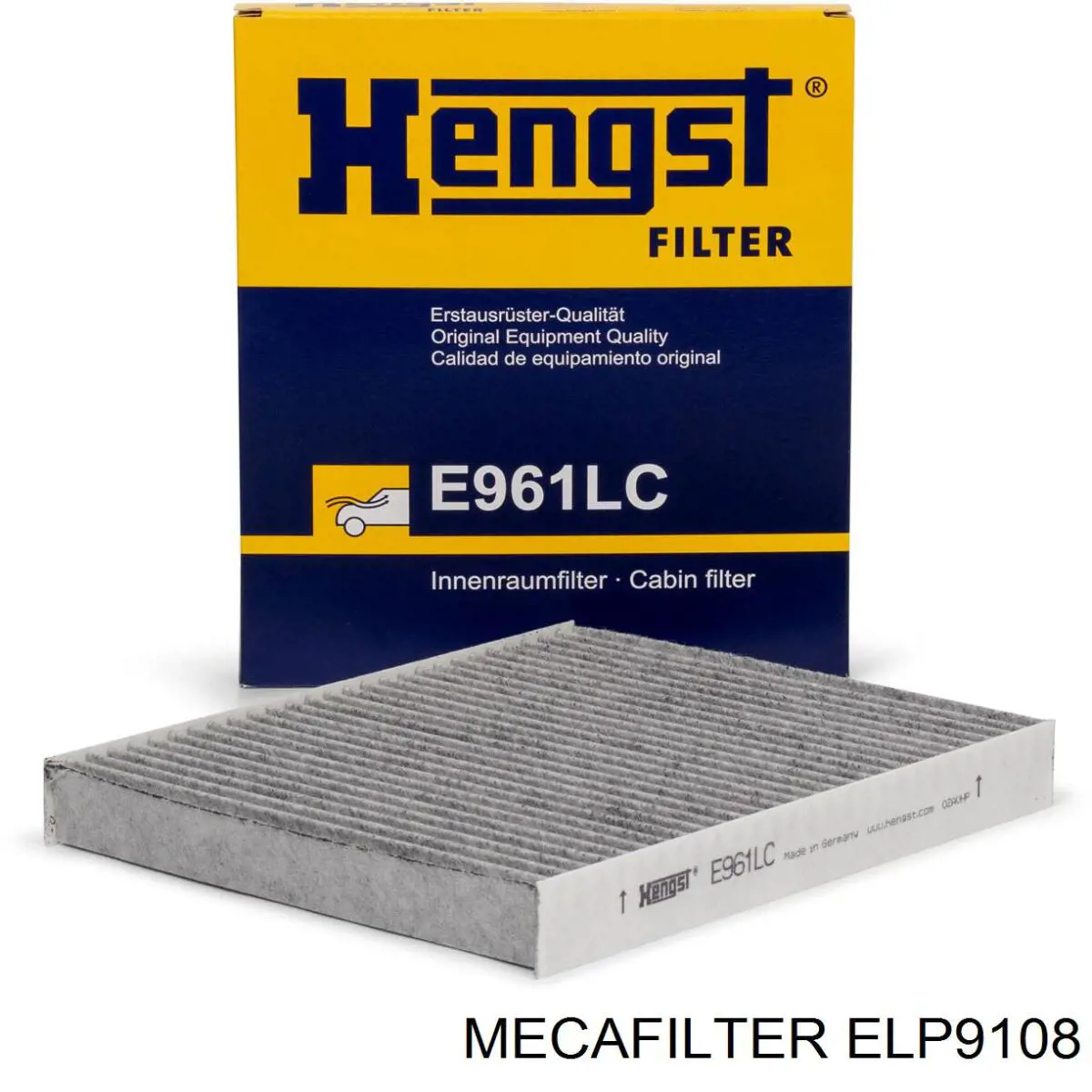 Купити ELP9108 Mecafilter Автомобільний фільтр повітря