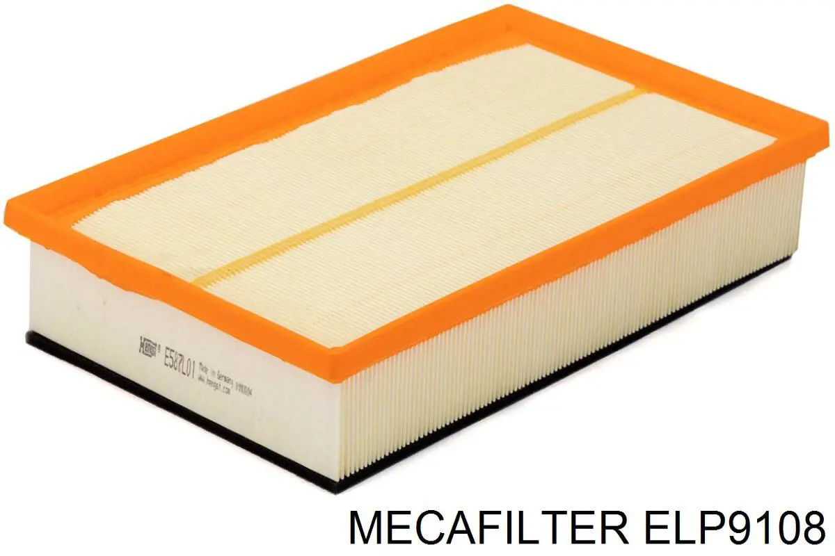 ELP9108 Mecafilter Повітряний фільтр двигуна
