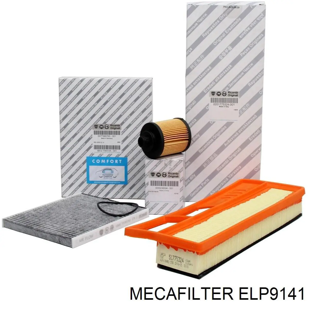 Елемент повітряного фільтра Mecafilter ELP9141 ціна, від 5.09 USD