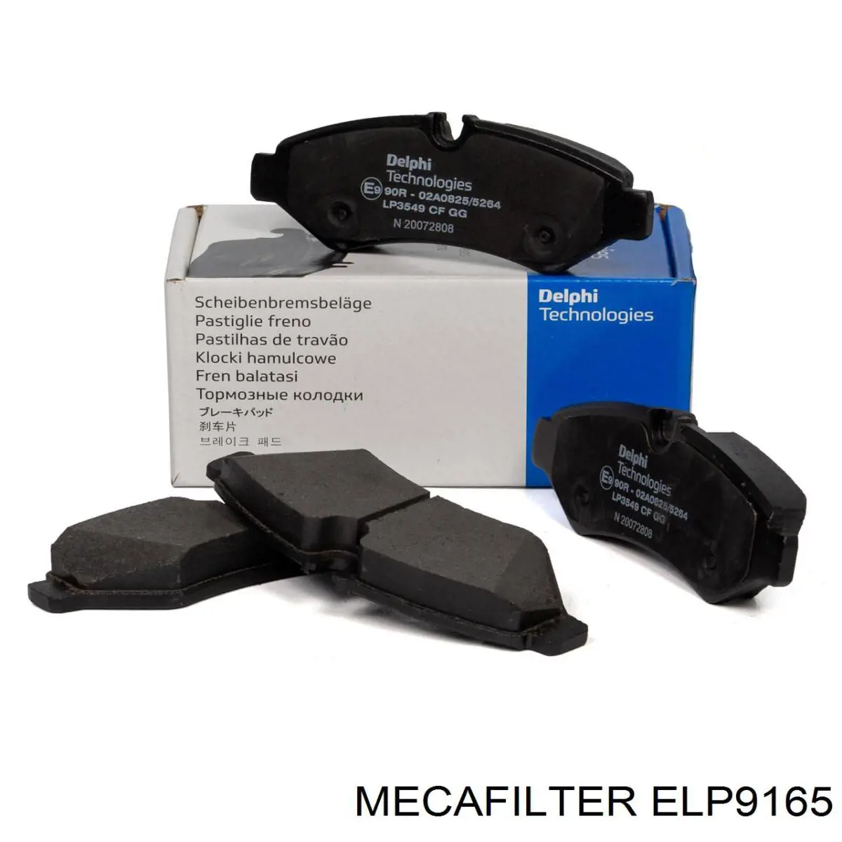 Повітряний фільтр ELP9165 Mecafilter
