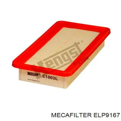 Елемент повітряного фільтра Mecafilter ELP9167 ціна, від 4.19 USD