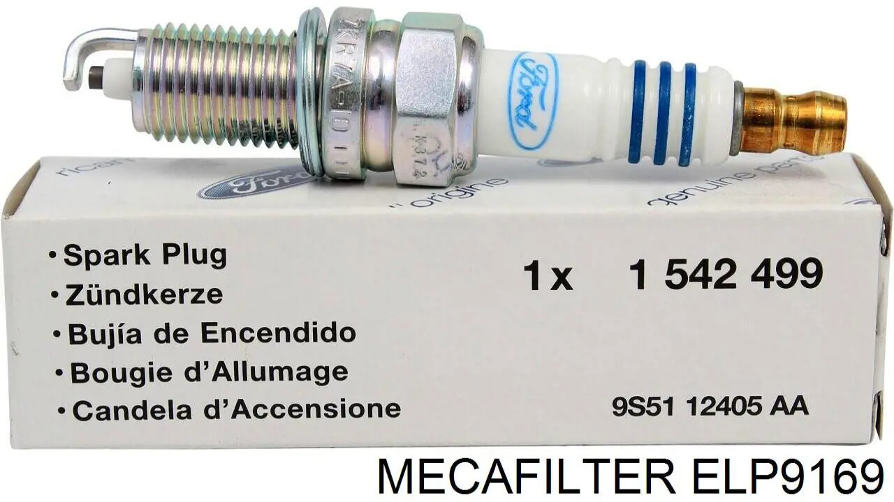 Повітряний фільтр ELP9169 Mecafilter