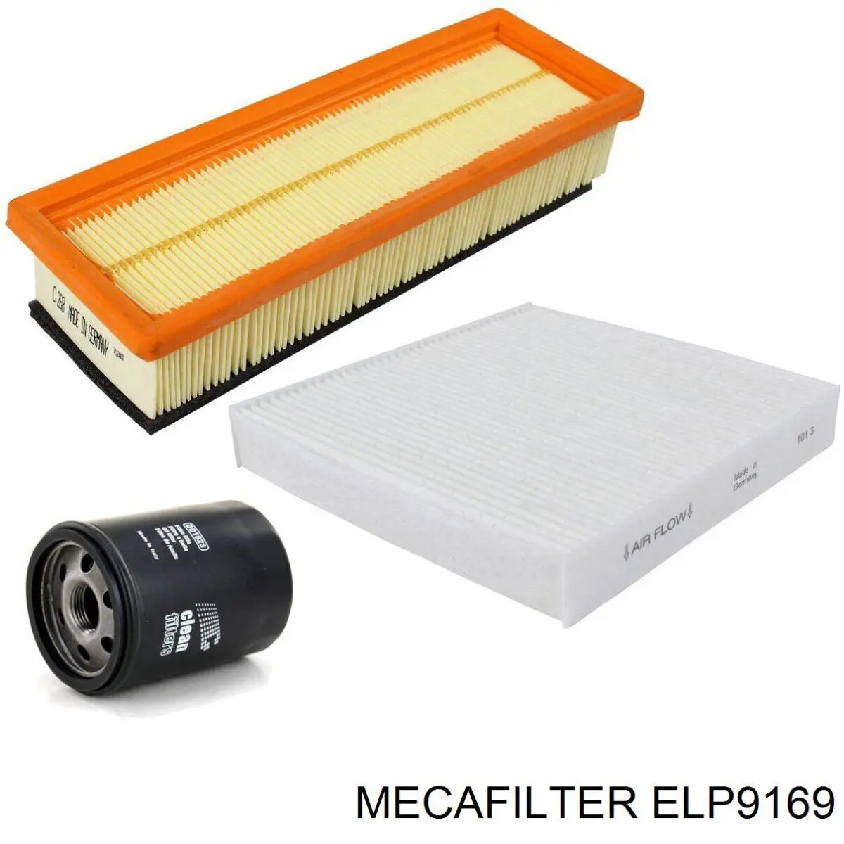 ELP9169 Mecafilter Повітряний фільтр двигуна
