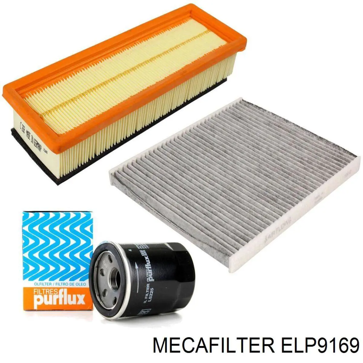 Елемент повітряного фільтра Mecafilter ELP9169 ціна, від 4.54 USD