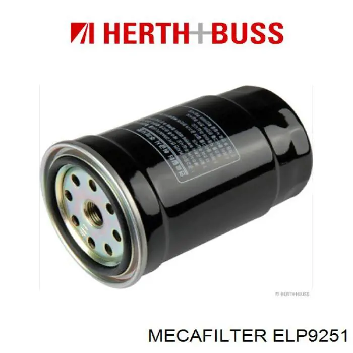 Фільтр повітряний Mecafilter ELP9251