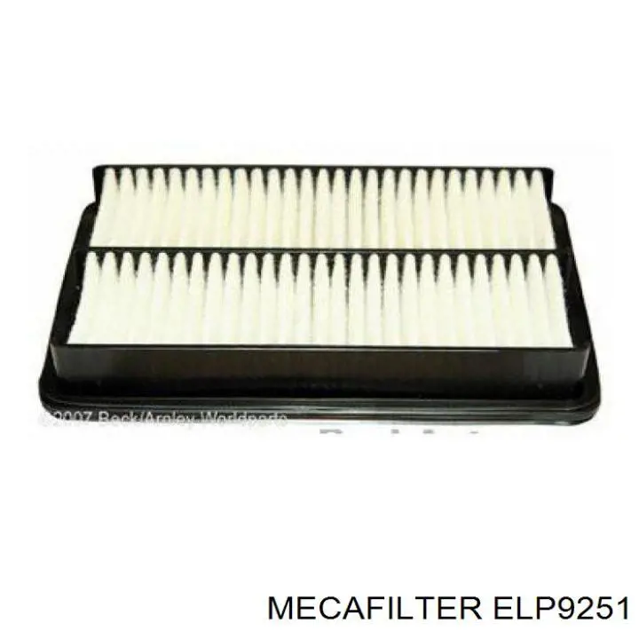 ELP9251 Mecafilter Повітряний фільтр двигуна